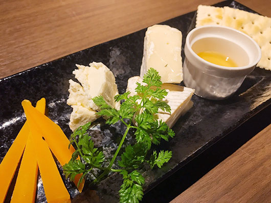 チーズ盛り合わせ